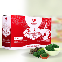 Moringa Morning Classic Tea (25 Tea Bags) - Helps with Digestion, Immunity, Weight Loss