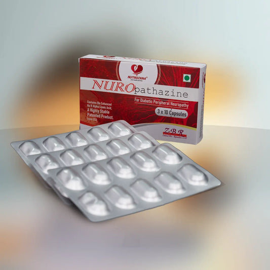 NuroPathazine(30 Capsules) | Helps in curing diabetic peripheral neuropathy