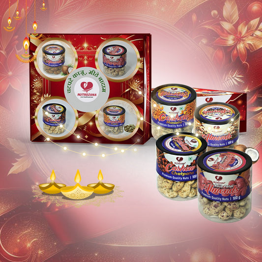 Festive Gifting | Diwali Gift Box | Dry Fruits - Pack of 4